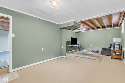 Basement at 4315 W US HIGHWAY 136, Crawfordsville, IN