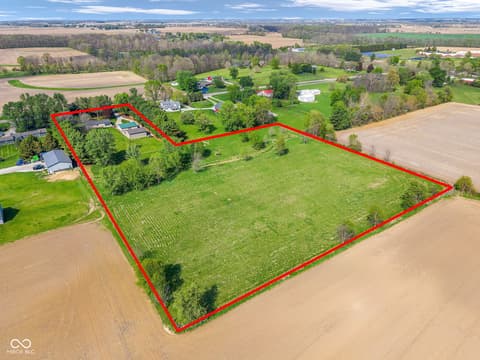Aerial view at 4315 W US HIGHWAY 136, Crawfordsville, IN