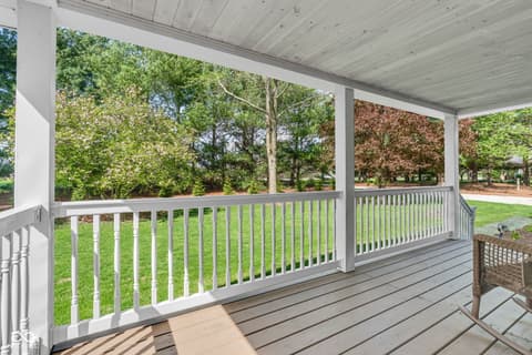 Outdoor living area at 4315 W US HIGHWAY 136, Crawfordsville, IN