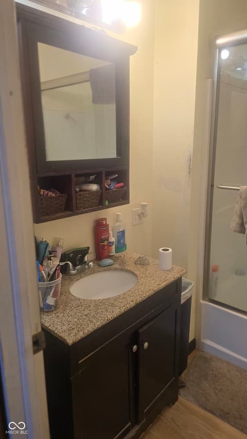 Bathroom at 2018 Ohio Avenue, Anderson, IN