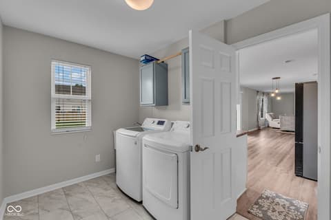 Laundry room at 2805 Solidago Drive, Plainfield, IN