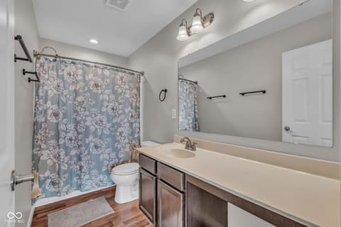 Primary bathroom at 2805 Solidago Drive, Plainfield, IN