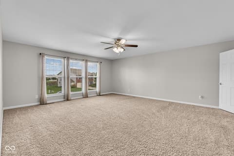 Primary bedroom at 2805 Solidago Drive, Plainfield, IN