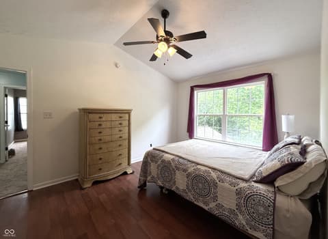 Primary bedroom at 6101 E Terhune Court, Camby, IN