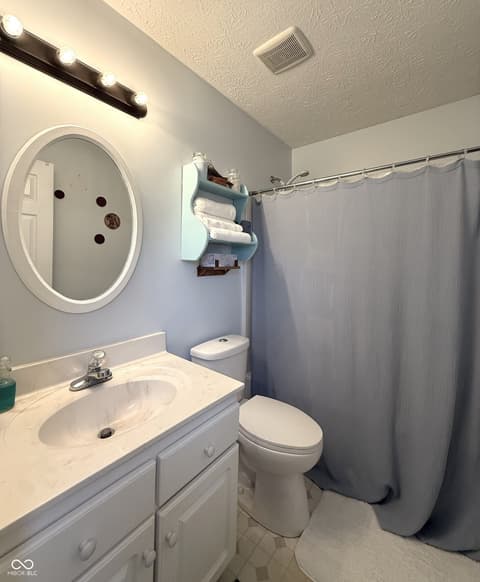 Bathroom at 6101 E Terhune Court, Camby, IN