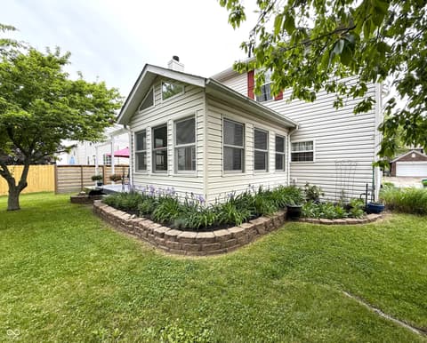 Backyard at 6101 E Terhune Court, Camby, IN