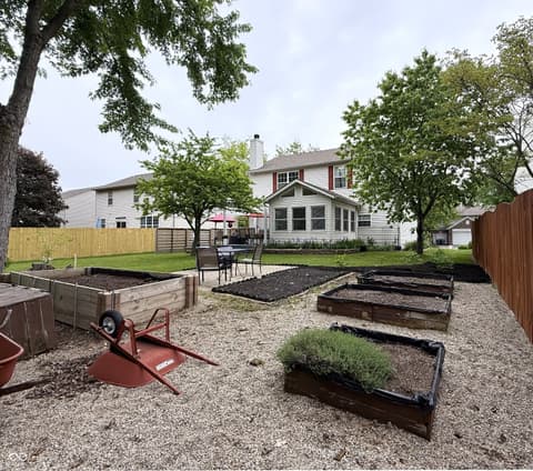 Yard at 6101 E Terhune Court, Camby, IN