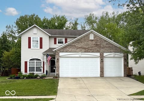 Front exterior at 6101 E Terhune Court, Camby, IN