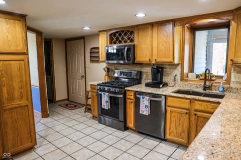 Kitchen at 298 Lake Drive, Greenwood, IN