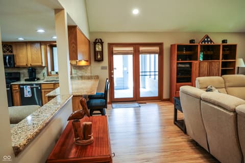 Living room at 298 Lake Drive, Greenwood, IN
