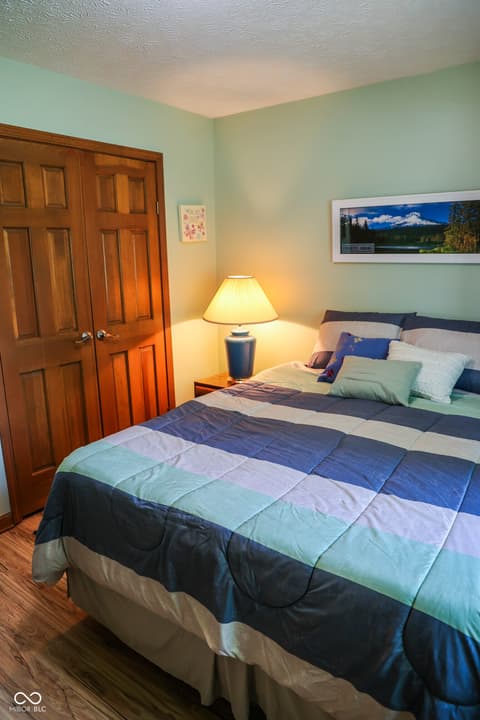 Primary bedroom at 298 Lake Drive, Greenwood, IN