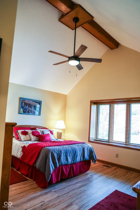 Primary bedroom at 298 Lake Drive, Greenwood, IN