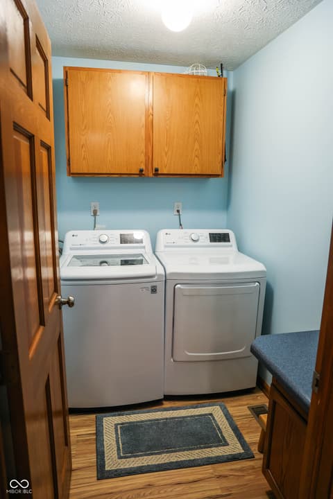 Laundry room at 298 Lake Drive, Greenwood, IN