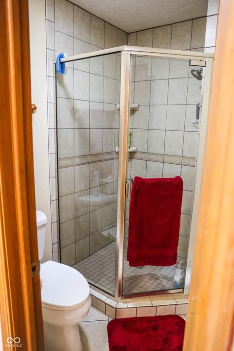 Primary bathroom at 298 Lake Drive, Greenwood, IN