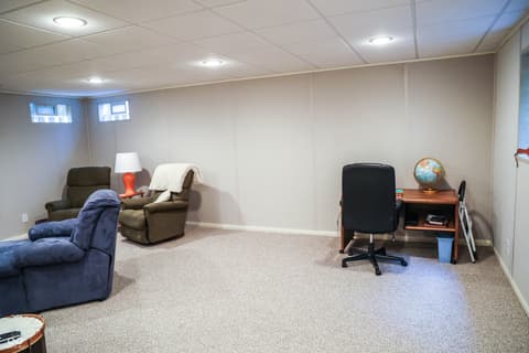Home office at 298 Lake Drive, Greenwood, IN