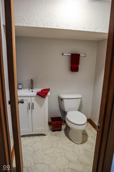 Bathroom at 298 Lake Drive, Greenwood, IN