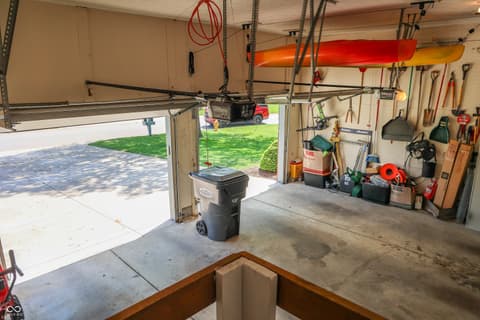 Garage at 298 Lake Drive, Greenwood, IN
