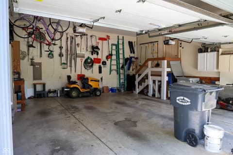Garage at 298 Lake Drive, Greenwood, IN
