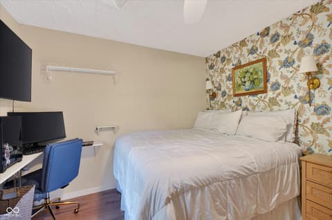 Bedroom at 7295 Beech Grove Road, Martinsville, IN