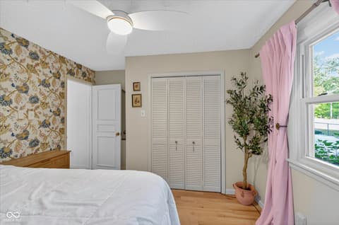 Bedroom at 7295 Beech Grove Road, Martinsville, IN