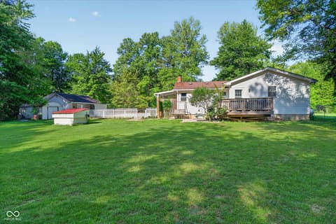 Yard at 7295 Beech Grove Road, Martinsville, IN