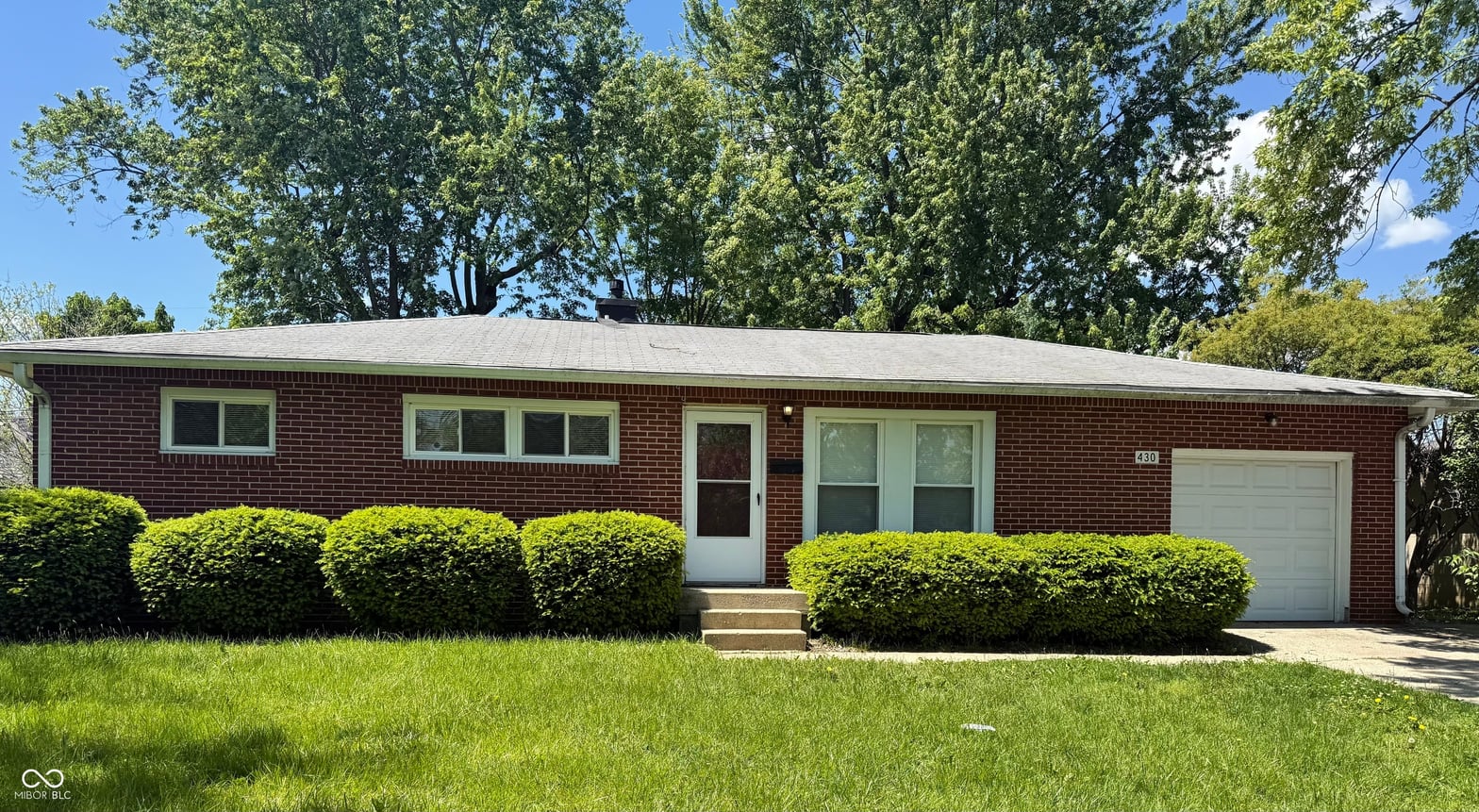 Front exterior at 430 N Post Road, Indianapolis, IN
