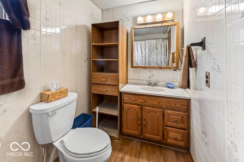 Bathroom at 305 St Clair Street, Mooresville, IN