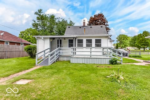 Backyard at 305 St Clair Street, Mooresville, IN