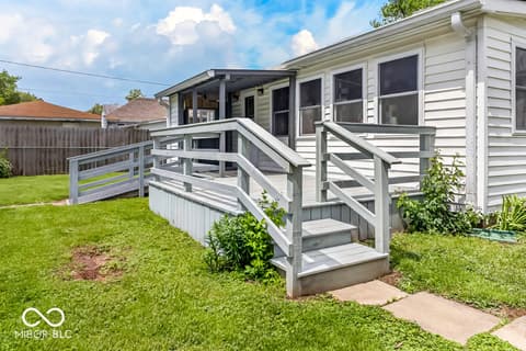 Side exterior at 305 St Clair Street, Mooresville, IN