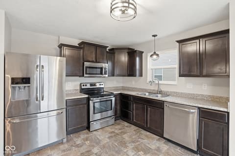 Kitchen at 832 Snowberry Run, Greenwood, IN