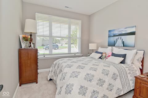 Bedroom at 1418 Hideaway Circle, Brownsburg, IN