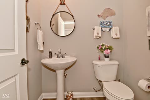 Bathroom at 1418 Hideaway Circle, Brownsburg, IN