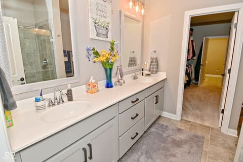Bathroom at 1418 Hideaway Circle, Brownsburg, IN
