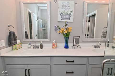 Bathroom at 1418 Hideaway Circle, Brownsburg, IN