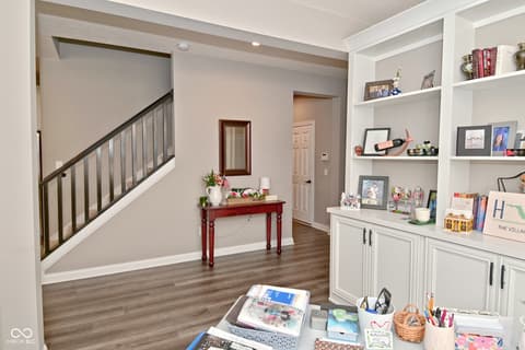 Home office at 1418 Hideaway Circle, Brownsburg, IN