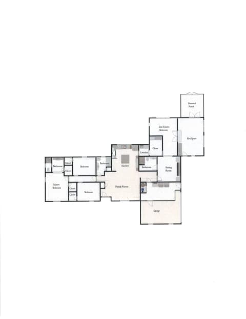 Floor Plan — 9885 E County Road 1000 N, Brownsburg, IN