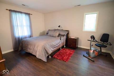 Bedroom at 9885 E County Road 1000 N, Brownsburg, IN