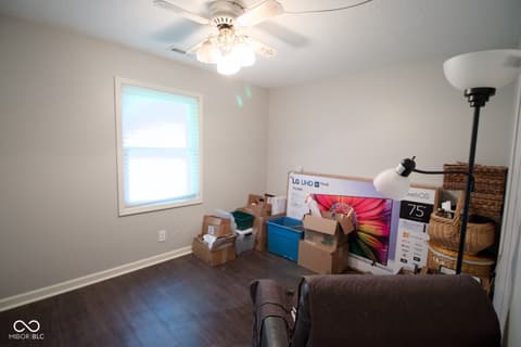 Bedroom at 9885 E County Road 1000 N, Brownsburg, IN