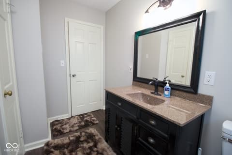 Bathroom at 9885 E County Road 1000 N, Brownsburg, IN