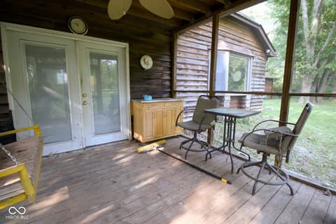 Outdoor living area at 9885 E County Road 1000 N, Brownsburg, IN