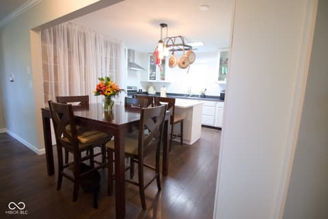 Dining room at 9885 E County Road 1000 N, Brownsburg, IN