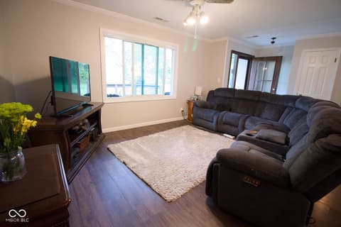 Living room at 9885 E County Road 1000 N, Brownsburg, IN