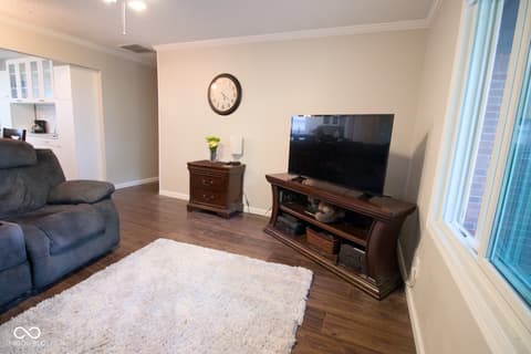 Living room at 9885 E County Road 1000 N, Brownsburg, IN