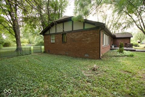 Side exterior at 9885 E County Road 1000 N, Brownsburg, IN