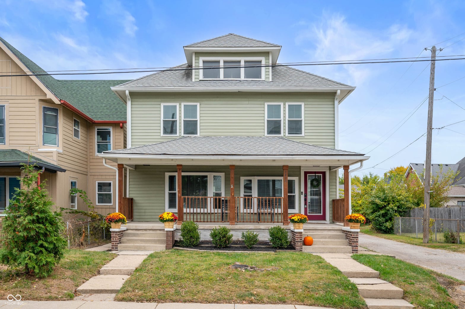 Front exterior at 1419 Wright Street, Indianapolis, IN
