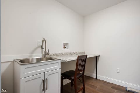 Laundry room at 1419 Wright Street, Indianapolis, IN