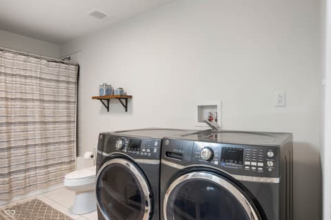 Laundry room at 1419 Wright Street, Indianapolis, IN