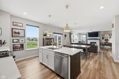 Kitchen at 2475 S Copperstone Drive, New Palestine, IN