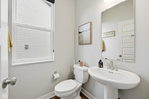 Bathroom at 2475 S Copperstone Drive, New Palestine, IN