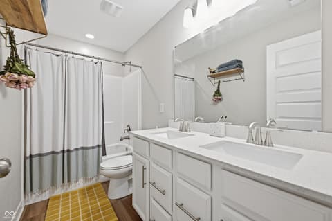 Bathroom at 2475 S Copperstone Drive, New Palestine, IN